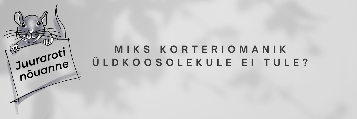 Sageli ei jää omanik koosolekult kõrvale pahatahtlikkusest, vaid seetõttu, et ta ei näe oma osalemise mõju. Selge päevakord, arusaadavad otsuseprojektid ja õige